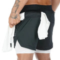 Shorts masculino 2 em 1